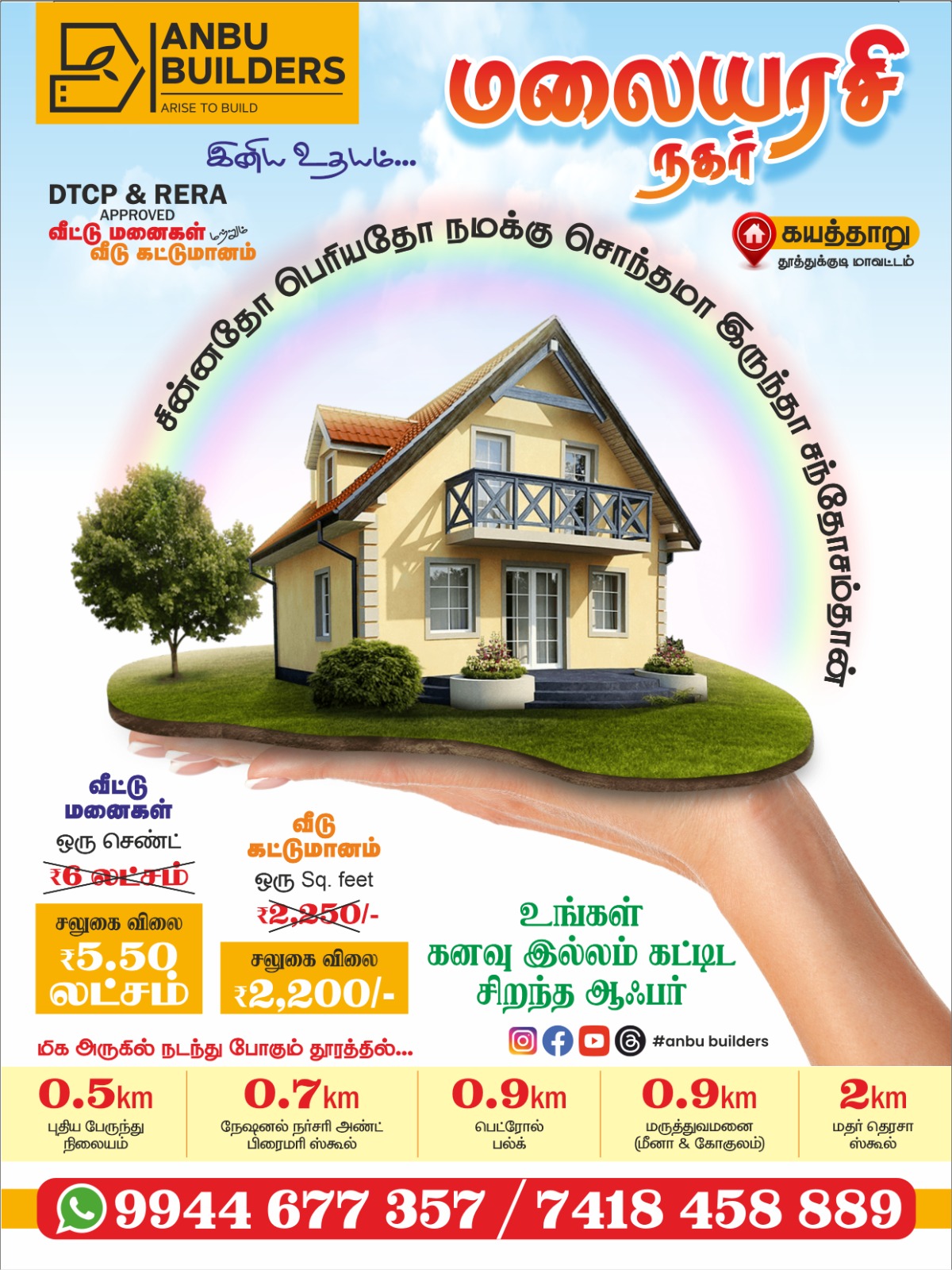 Malaiyarasi Nagar Kayatharu 