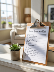Dream home checklist